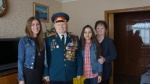 Молодежь и профсоюз ООО "НК "Роснефть-НТЦ" поздравили ветеранов с Днём Победы